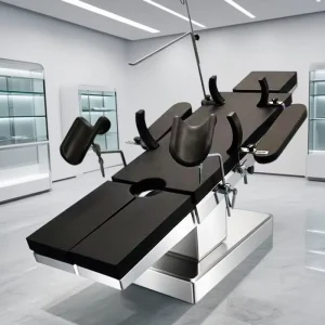 Hospital Electric OT Table Stainless Steel Surgical Theatre Bed Hydraulic Powered Metal Operation Bed