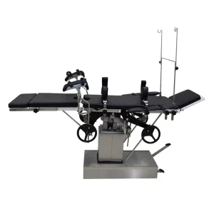Hospital Equipment Medical Surgery Room Examination Bed Manual Mechanical Operation Adjustable Operating Theater Table Stainless