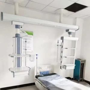 Hospital Furniture Multi Functional Single Arm Surgical Crane for ICU & Operating Room Medical Equipment Conjoined Table
