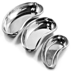 Hospital Kidney Tray Surgical Bowl Kidney Basin Shaped Stainless Steel