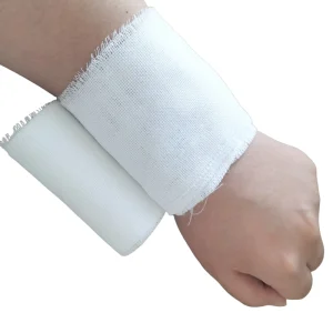 Hospital Medical Consumables Soft Cotton Gauze Roll Sterile Surgical Bandage for First Aid Wound Care