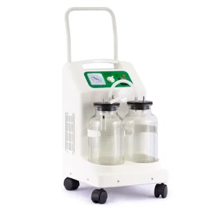 Hospital Medical Electric Portable Vacuum Aspiration Device Double Bottle Sputum Surgical Suction Apparatus Machine