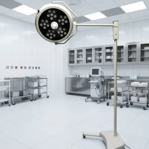 Hospital Operating Room Lamp Single Arm Surgical Light Surgery Lamp for Veterinary and Surgeries