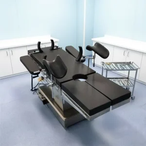 Hospital Orthopedic Medical Theatre Electric Surgical Operating Table Bed Steel Metal Plastic Class II 1 Year Warranty