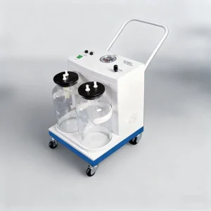 Hospital Surgical Equipment 80L/Min Portable Mobile Electric Surgical Suction Device for Operating Room