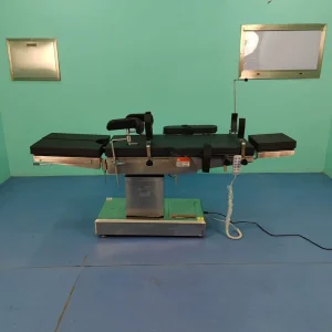 Hospital Surgical Table Orthopedic Operating Table X Ray Compatible Carbon Steel Structure
