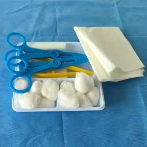 Hospital Wound Care Surgical Set in Medical Dressing Pack