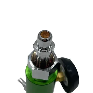 Hot Selling Click Style 3000psi Gauge Meter Integrated CGA540 Medical Gas Oxygen Tank Regulator for Household & Commercial Use