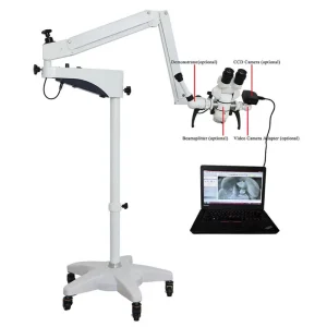 IN 180 Floor Stand Medical Operation Microscope Surgical Microscope for Ent Dental and Ophthalmic Clinical Use