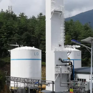 ISO Small-Scale Medical Internal Compression Cryogenic Air Separation Plant Liquid Oxygen Skid Mounted Engine Pump PLC