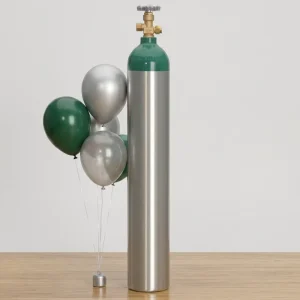 ISO7866 Aluminum CO2 Gas Cylinders 15cm*15*cm*15cm 2L 200Bar Outer Dia 108mm Medical Gas Food Grade Aluminum CO2 Gas Cylinders