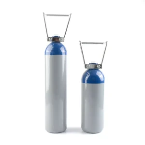 ISO9809 2.7L 2KG 150bar 200bar Small Size Oxygen Argon hydrogen Gas Cylinders Storage Tank China Supplier