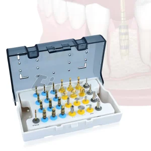 Implant Drill Dental Surgical Kit Implant Surgical Drill Bur Osseodensification Burs Dental Implant Drill