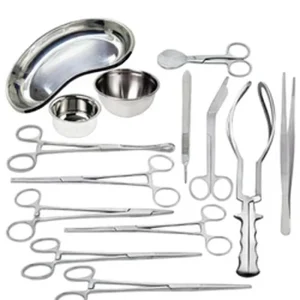 Indoor Hospital Clinic Operating Room Professional Orthopedic Surgical Instruments Basic Delivery Set Manual CE Certified