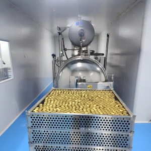 Industrial Steam Canned Pet Food Sterilizer Retort Machine Pet Food Sterilization Equipment