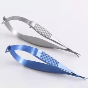 Iris Scissors Curved 4.5 Inch Stainless Steel Surgical Scissors Precision Sharp Blades Reusable Medical Tool