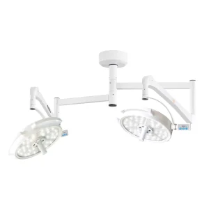 KD 2072D 2 Ceiling mounted Double Surgical Operation Light Lamp for ICU Surgery Gynecology Obstetrics Vet Clinic Etc.