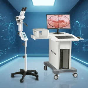 KN-2200BI CE Certified Gynecology CCD Camera Optical Colposcope Microscope Video System Surgical Instruments Class II