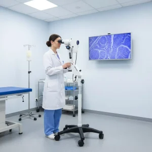 KN 2200BI CE Certified Gynecology CCD Camera Optical Colposcope Microscope Video System Surgical Instruments Class II