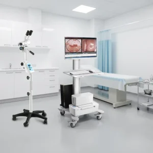 KN 2200BI Optical Colposcopio Equipped with Stereoscopic Microscope Clinical Diagnostic Instruments for Vulva, Vagina