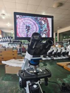 KT B096 Veterinary Professional Portable Surgical Lab Microscope With Camera
