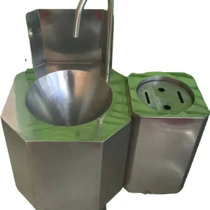 Knife Sterilizer Disinfecting Equipment 304 Stainless Steel Integrated Hand Washing Basin Heavy-Duty Frame Hot