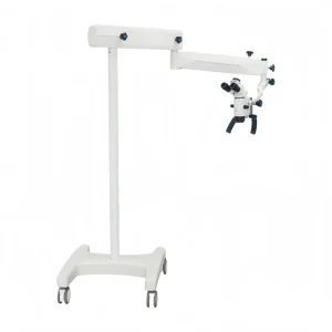 LED 12.5X Eyepiece Widefiled and Adjustable Eyecup Floor Stand Model Operation Microscope for ENT DENTAL Surgery