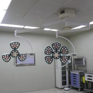 LED Surgical Light Double Head Shadowless Lamp for Operating Room Dental Surgery Clinic Medical Lighting
