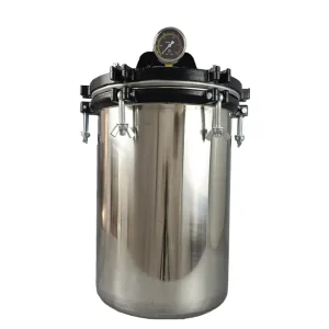 Lab Equipment Dental Stainless Steel Mini 24L High Pressure Processing Sterilizer Hpp Machinevertical Autoclave