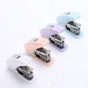 Labor Saving Handheld Stapler Soft Muted Tone Portable Manual Stapling Machine for Student Office Custom