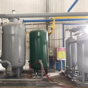 Laboratory Grade Heatless Regeneration Air Compressor Dryer Engine Gear Motor PLC Pressure Vessel Low Energy