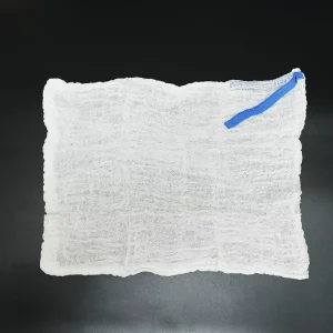 Lap Sponge Sterile Surgical Gauze Sponge Absorbent Medical Laparotomy Sponge for Operating Room Hospital Surgical Use