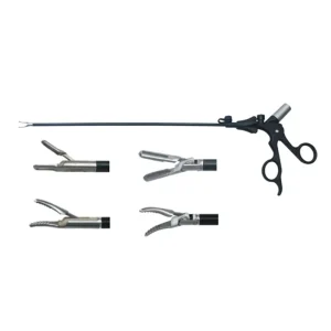 Laparoscopic Instruments 5x330mm Bipolar Laparoscopic Scissors From China Medical Factory
