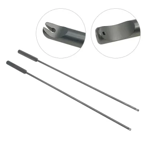 Laparoscopic Knot Pusher Laparoscopic Instruments Open Close Head Stainless Steel 1pcs