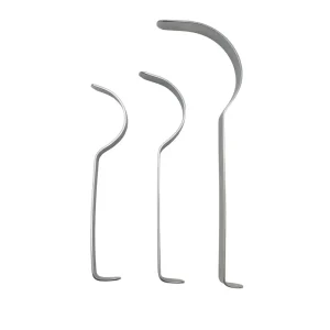 Large Abdominal Hook Stainless Steel S Retractor Deep Abdominal Retractor Surgical Appendix Retractor