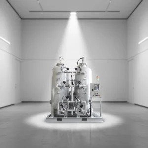 Large Capacity Medical Grade Oxygen Plant PLC Bearing Motor 220V High Purity Gas Generation Equipment