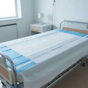 Large Disposable Medical Mattes Surgical Consumables Bed Sheets Travel Bed Pads Non-Woven CE Certified Class I 80*190