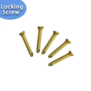 Locking Screw Instrument Orthopedic AO Self Tapping Orthopedic Veterinary Titanium Surgical Power Tool Accessory