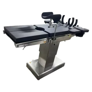 Luxurious Stainless Steel Electric Surgical Table Bed CE Certified Warranty for Operating Rooms Strong Power