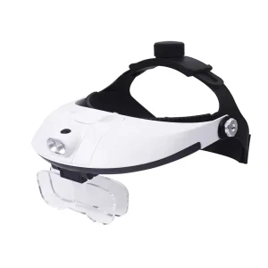 MG81001 H Medical Head Loupe Magnifier with LED Lights
