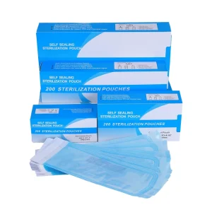 MIDI Self Seal Dental Surgical Instrument Steam Sterilization Pouches CE Class I Medical Consumables 2 Year Carbon Box