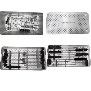 MIS Orthopedic Surgical Instruments Set for Spine Surgery Minimal Invasive Pedicle Screw Instruments for PLIF TLIF