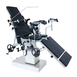 MN-OR006 C-arm Compatible Manual Operating Table with Detachable Leg Supports for Orthopedic Surgery