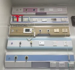 MT MEDICAL Best Selling Medical Gas Equipments Bedhead Panel Hospital Bed Head Unit Price for Hospital Use