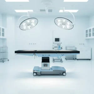 MT Medical Electric Hydraulic Operating Table Six Control Translation T Type C Arm Compatible for Hospital Surgery Patients