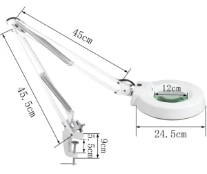 Magnifying Glass LT 86A Fluorescent Clip Desktop Magnifier Light Magnification Medical Device Magnifier Lamps