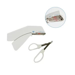 Manual 35W Disposable Skin Stapler with CE 353 Staples Class II 2 Year Warranty
