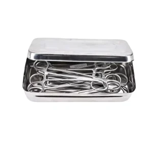 Manual Autoclavable Stainless Steel Surgical Forceps Scissors Kit Medical Tool Manufacturer Direct Supply
