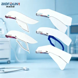 Manual Disposable Skin Stapler Surgical Equipment Painless Removal Minimal Trauma Fine Scar Wound Closure