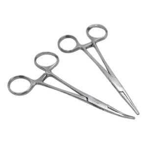 Manual Hemostatic Forceps Needle Holder Clip Stainless Steel Surgical Instruments